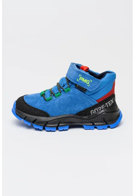 Велурени боти с gore-tex - Кралско Синьо
