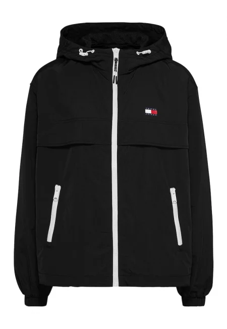 Яке с качулка и малко лого