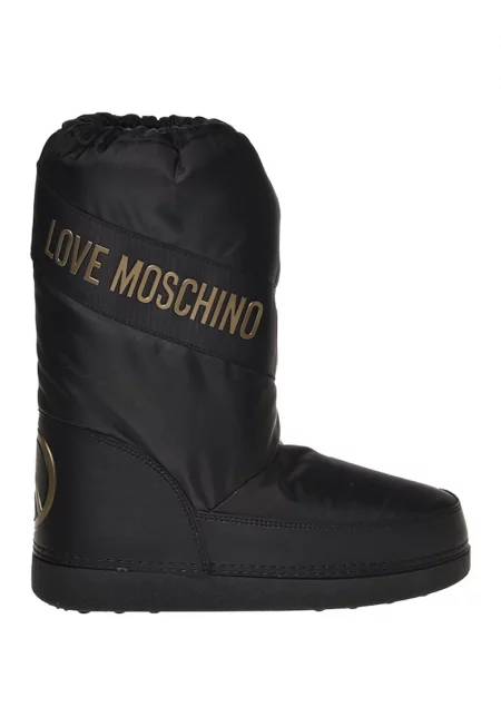 Зимни ботуши с халки за лесно обуване - Червен/Черен