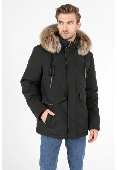 Зимно яке с качулка и еко пух