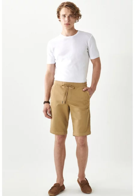 Бермуди по тялото с връзка - Камел