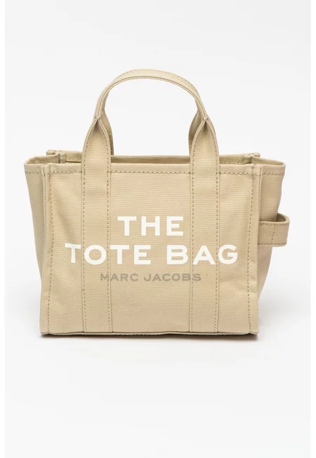 Чанта crossbody The Tote - Бял/Бежов - 21x26x13