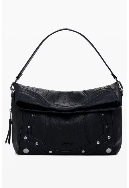 Чанта през рамо от еко кожа с отделяща се презрамка