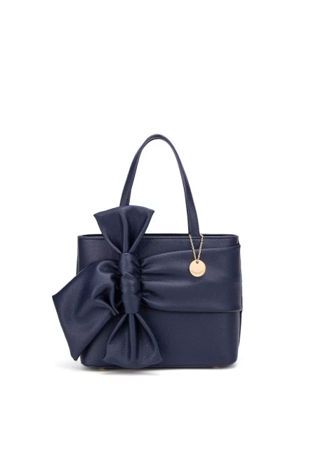 Чанта за рамо Vivienne Elite от еко кожа - Тъмносин