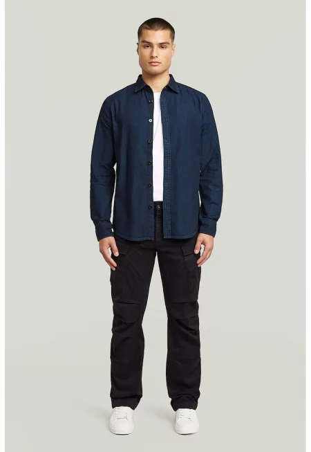 Дълъг свободен панталон - Черен