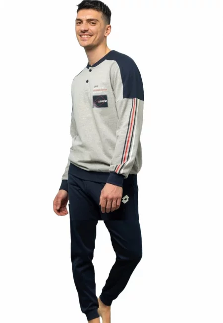 Дълга мъжка пижама  LP2100