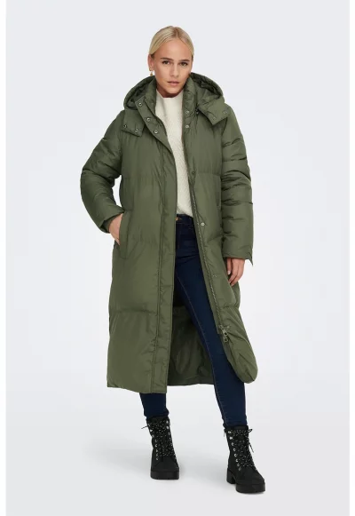 Дълго зимно яке Alicia с пухена вата