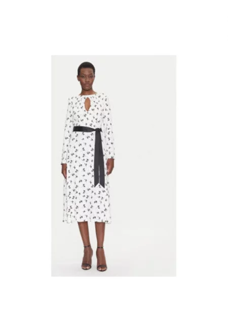 Дамска рокля  FS25SD2006W732T8 - Вискоза/Рейон - Бял - Бял