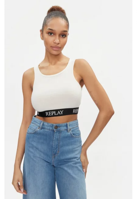 Дамска тениска -  303878177 - Модал/Памук/Еластан - Бежов