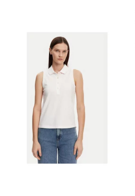 Дамска тениска -  305367037 - Памук - Бяла - Бял