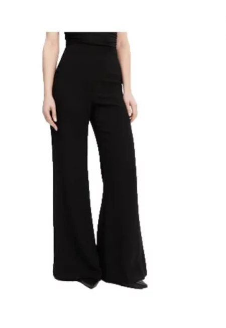 Дамски панталон -  полиестер - черен