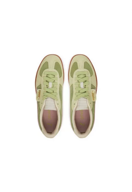 Дамски спортни обувки - 396463 -  Естествена кожа - Зелен