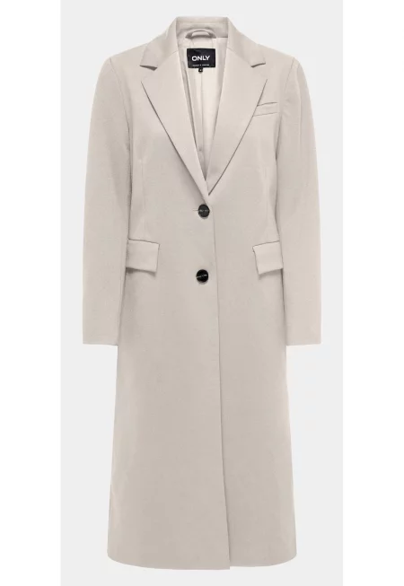 Дамско палто -  303387440 - Сиво - Полиестер