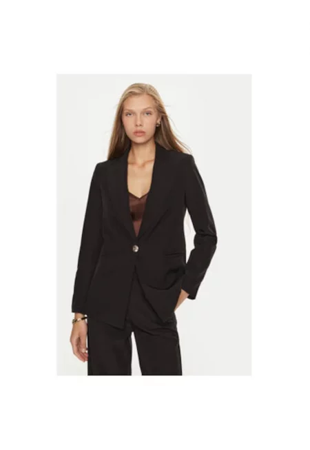 Дамско яке -  304749735 - Полиестер - Черно - Черен