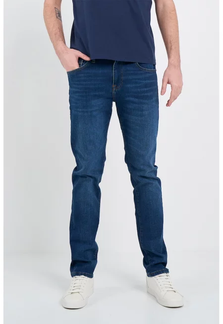 Дънки с 5 джоба - Тъмносин