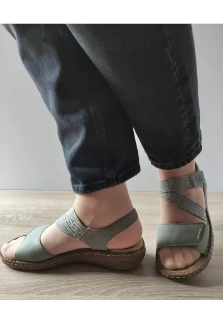 Ежедневни сандали  V2862-52 Kaki Green - Зелени