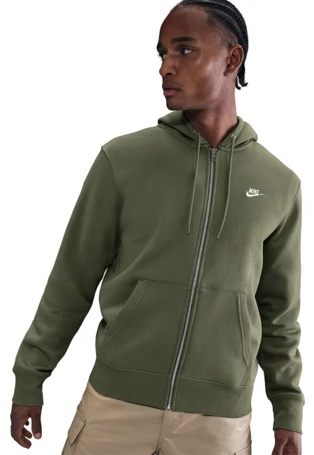 Худи с цип и лого