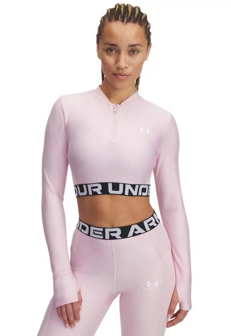 Къса фитнес блуза Heatgear