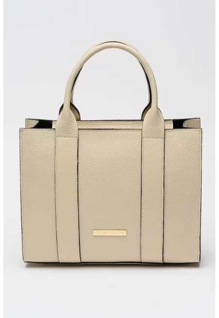 Кожена чанта с отделяща се презрамка