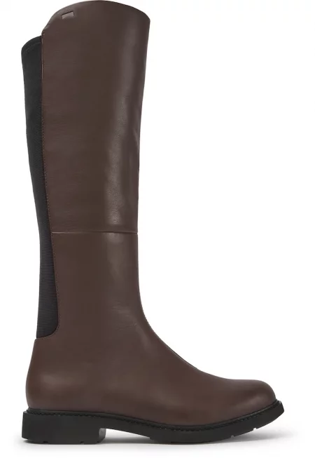 Кожени ботуши Neuman 331 - Тъмнокафяв