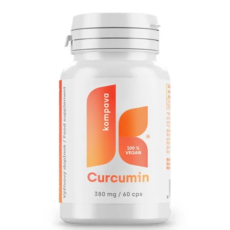 Куркумин 368 mg + BioPerine® 2 mg – Стави и храносмилателен комфорт, 60 капсули