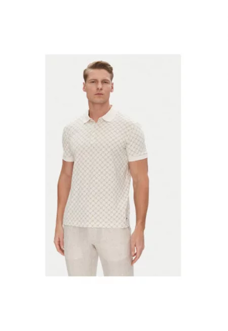 Мъжка тениска  10019309 300455507 - Екрю