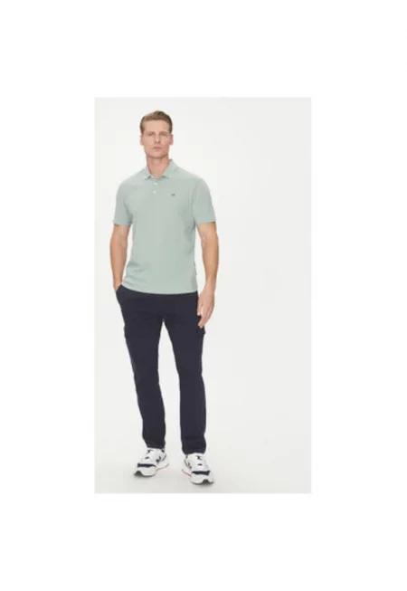 Мъжка тениска -  305102911 - Памук - Зелен - Зелен