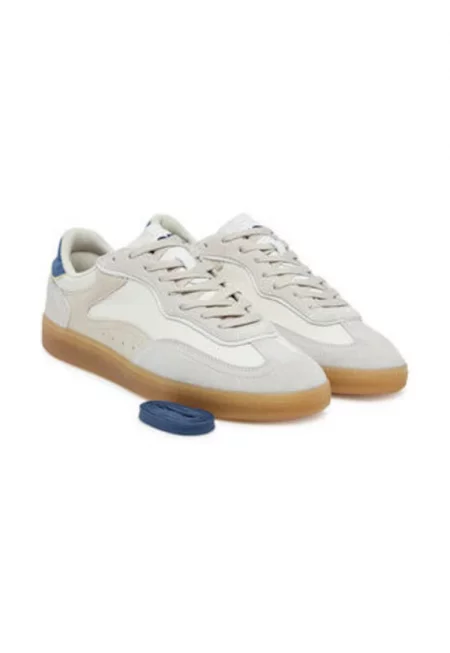 Мъжки кецове -  305258885 - естествена кожа - бежов