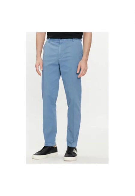 Мъжки панталон -  303673710 - Памук - Син