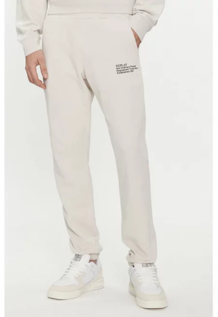 Мъжки панталон -  303873189 - Памук - Бежов - Бежов