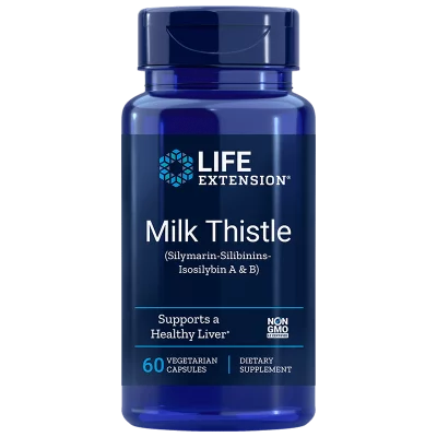 Milk Thistle (Silymarin-Silibinins-Isosilybin A & B) / Екстракт от бял трън, 60 капсули