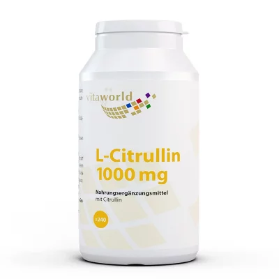 Мускулна функция, възстановяване - Л-Цитрулин (L-Citrulin), 1000 mg x 240 таблетки