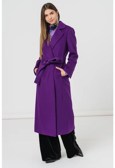 Палто Longrun от необработена вълна