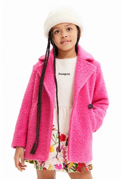 Палто с двуредно закопчаване