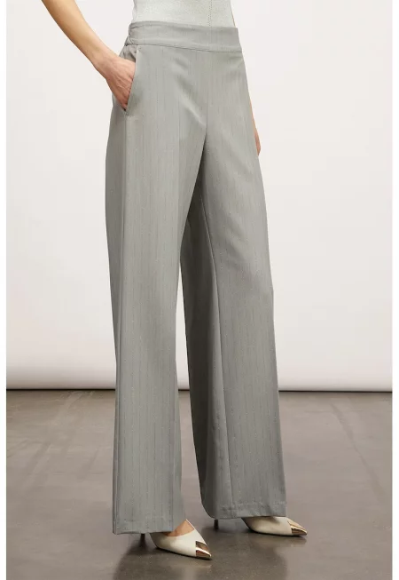 Панталон с права кройка - Сив