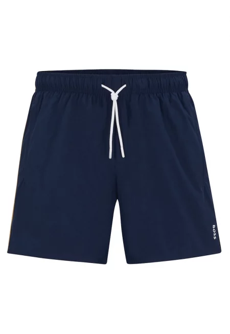 Плувни шорти Iconic с връзка - Син