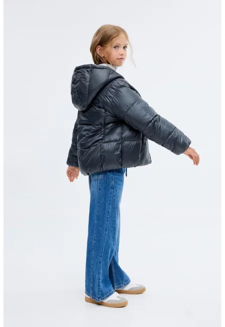 Подплатено зимно яке с капси