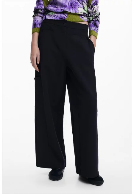 Прав панталон - Черен