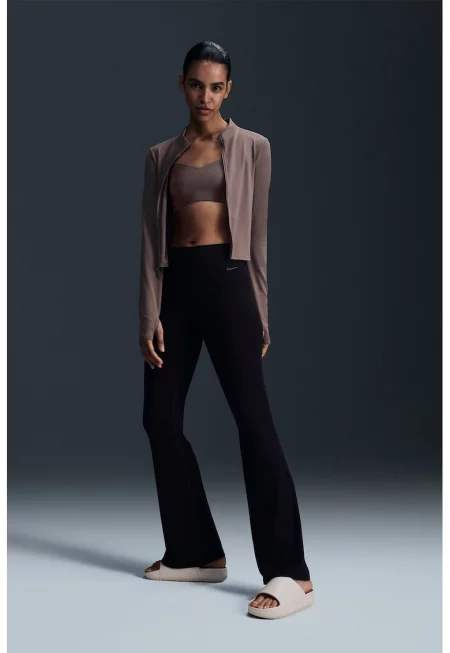 Разкроен клин Zenvy - Черен