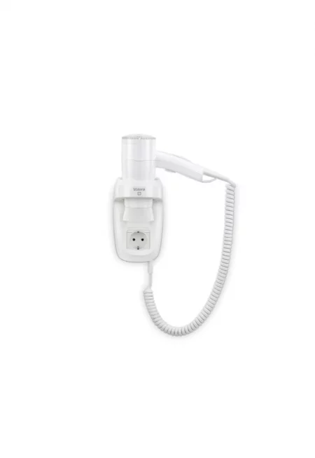 Сешоар  Premium Smart 1200 Socket 2022 - 3 Нива - Шуко контакт 16 A - Система за стенен монтаж - Бял