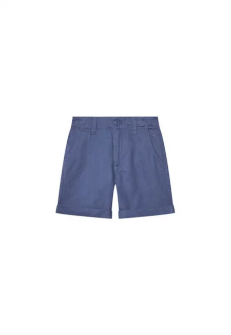Шорти за момчета  43WBC901E - Лен/Памук - Сини - Син