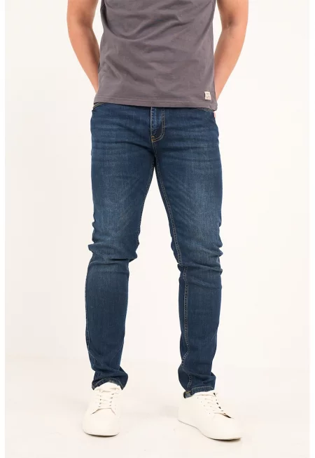 Скини дънки деграде - Тъмносин