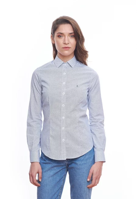 Слим риза с графика