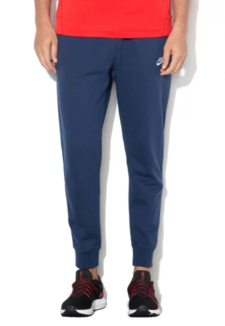 Спортен панталон с джобове встрани - Тъмносин