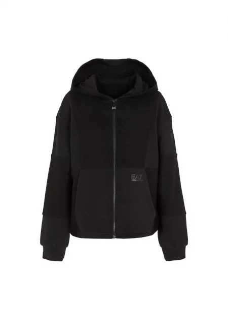 Суитшърт с цип  W hoodie full zip-6RTM12-TJQTZ-1200