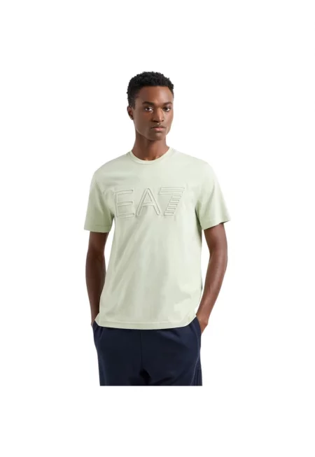 Тениска  EA7 Train Visibility 40761 - Светлозелен