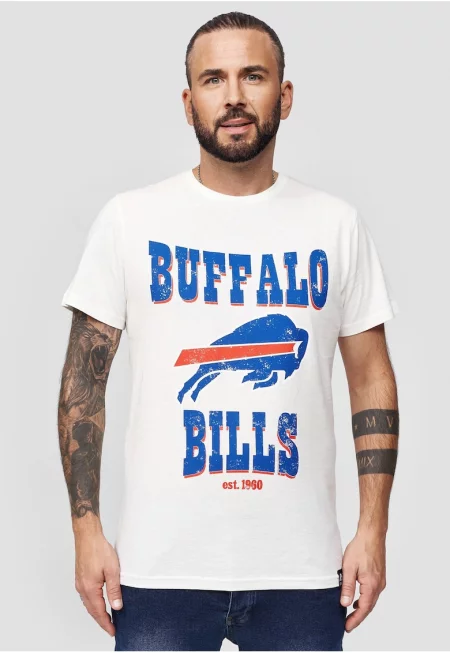 Тениска от памук с щампа NFL Bills 3293