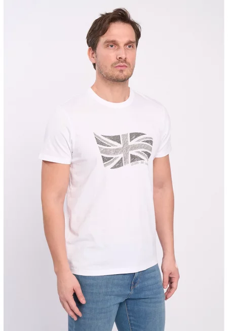 Тениска с фигурален принт