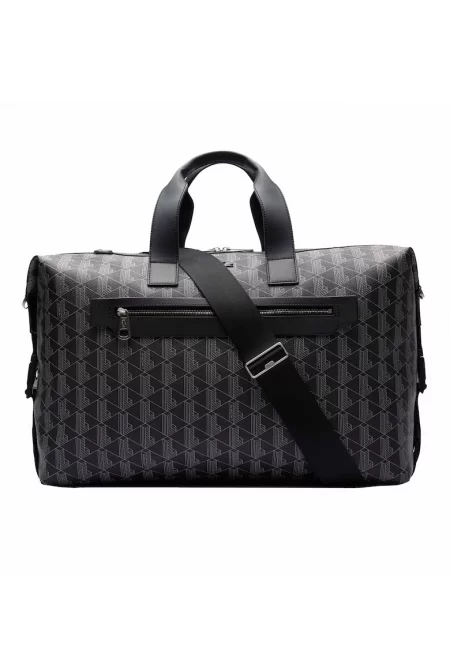 Унисекс сак Weekender с монограми - Черен/Сив