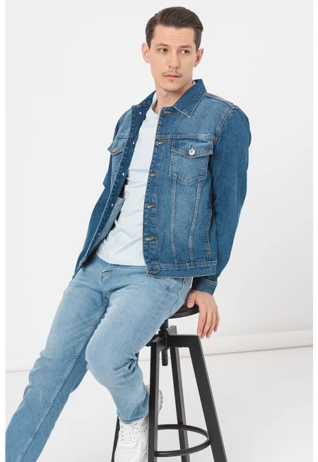 Яке от деним с 4 джоба